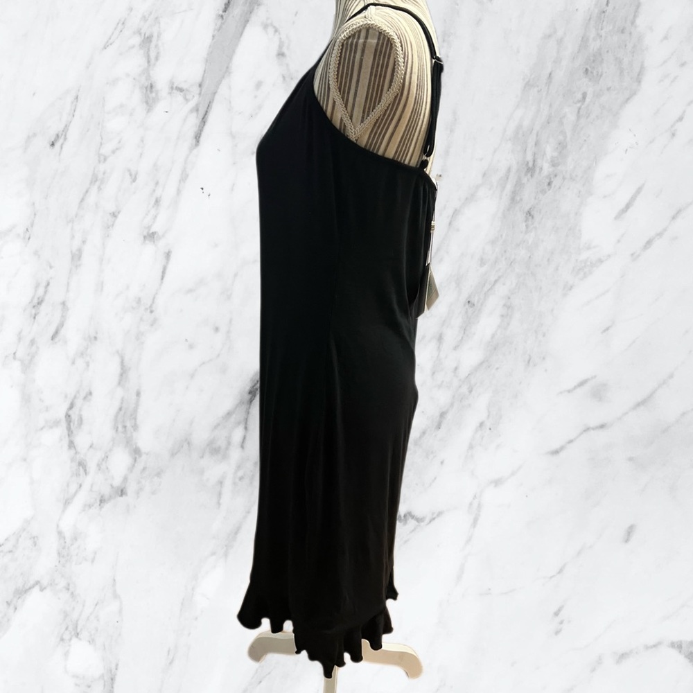 🆕 BLACK RIBBED DRESS - Picture 8 of 10